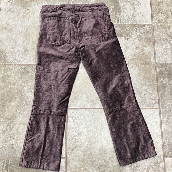 Free People Crushed Velvet Pants Size 28 – Mauve - Picture 5 of 14